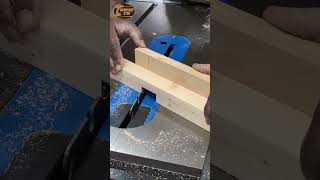 how to make a oblique cross halving lap joint. #wood #woodworking #joinery. #carpentry