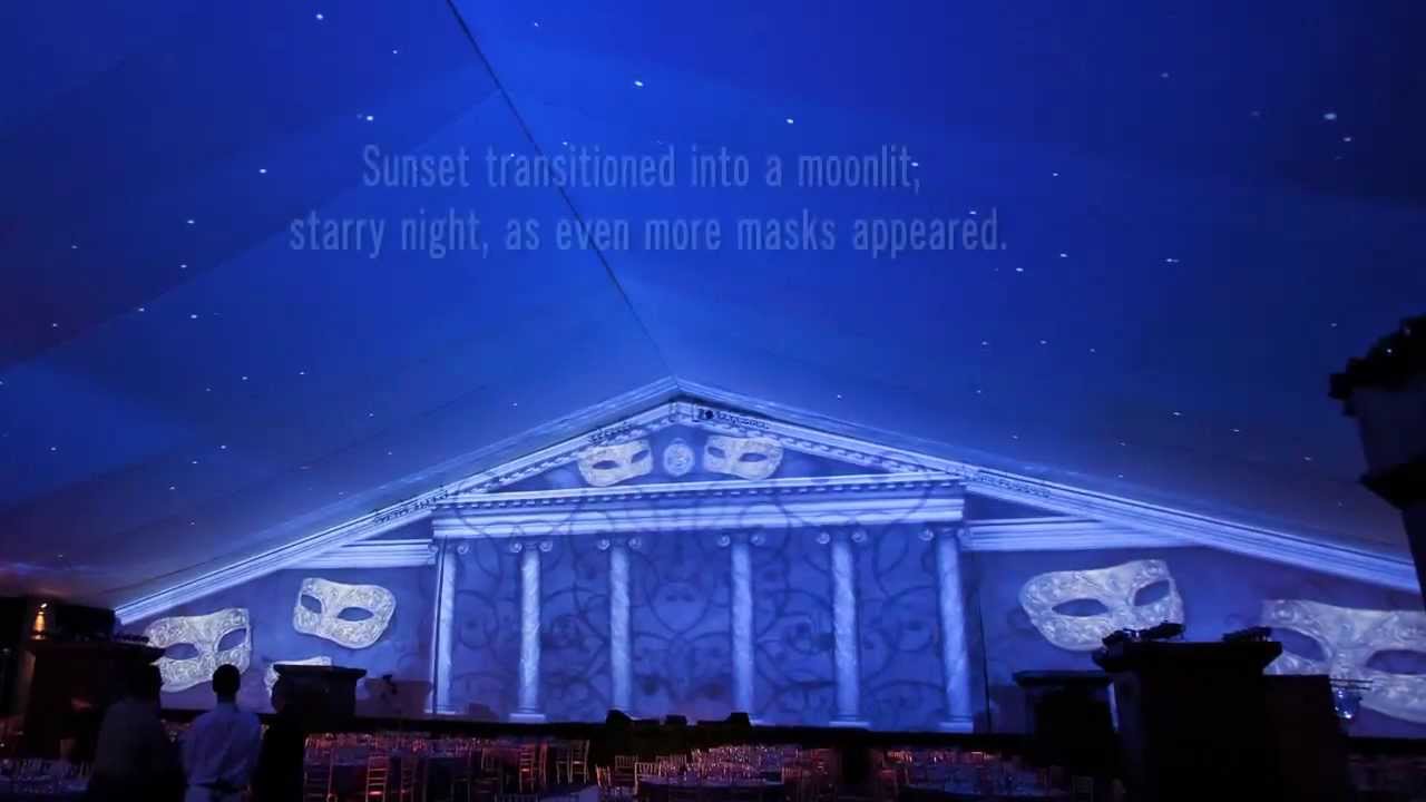2D Projection Mapping a 360º immersive environment for museum opening