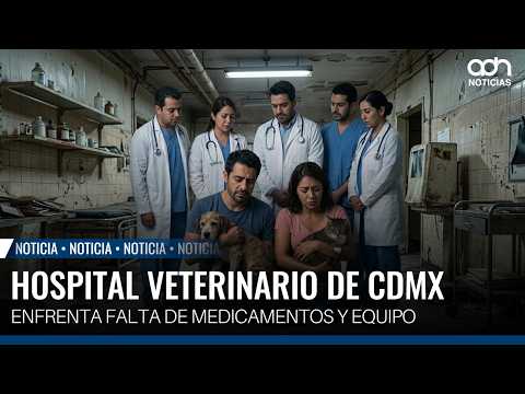 Iztapalapa Veterinary Hospital faces shortages and limited services
