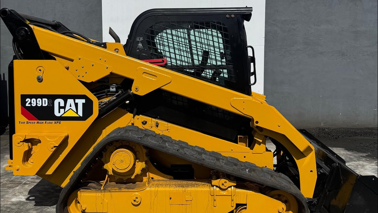 トレーラー　CAT 2021 CATERPILLAR 299D3XE COMPACT TRACK LOADER WITH FORESTRY