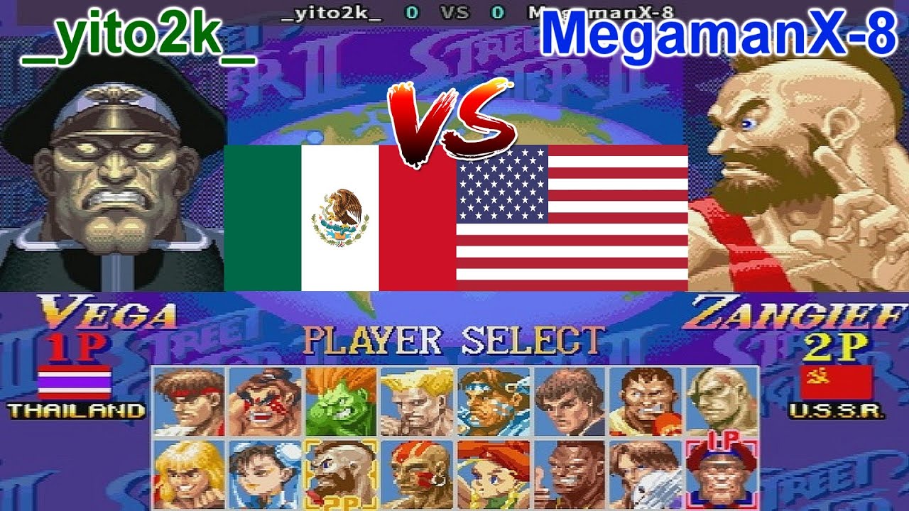 Street Fighter II' - Champion Edition: (BR) w-vega vs(BR) LigaBR