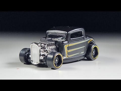 Hot Wheels Mainline Review: '32 Ford | 2019 Rod Squad - YouTube