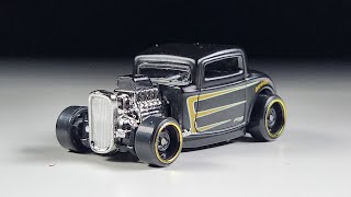 Hot Wheels Mainline Review: '32 Ford  | 2019 Rod Squad