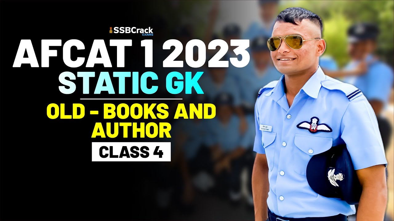 AFCAT 1 2023 Exam Static GK 45 Days Crash Course - Books and Author ...