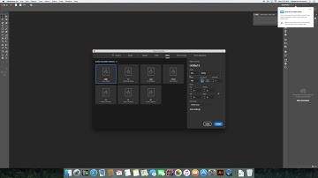 Setting Up a New Document Illustrator