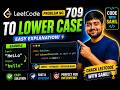LeetCode 709 - To Lower Case 🔥 | Easy Python Solution ⚡ | Code With Sahil