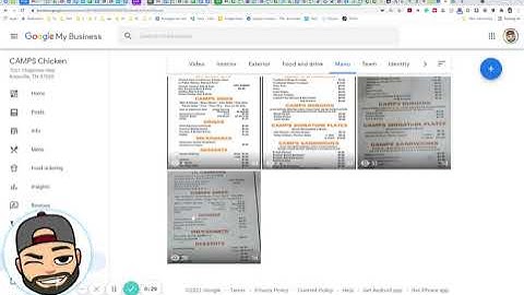How To Change Out Menu