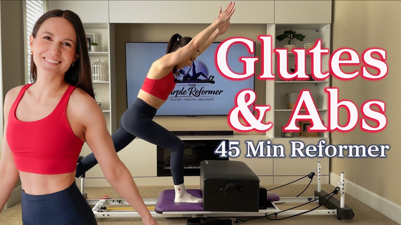 45-Minute Intermediate Reformer Pilates | Lower Body & Core Focus (Low Impact | At Home)