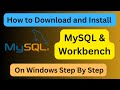 How to download and install latest version of MySQL on Windows 10