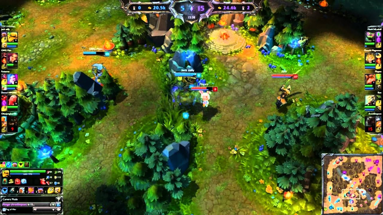 Let´s Play LoL #1 - Rengar Jungle 1 Shot/500AD