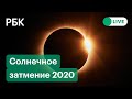 Полное солнечное затмение - последнее в 2020. Прямая трансляция