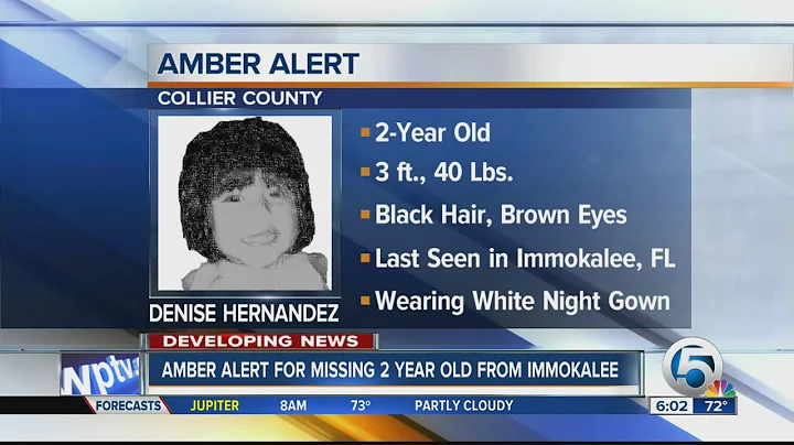 Photo of Denise Hernandez - Amber Alert issued
