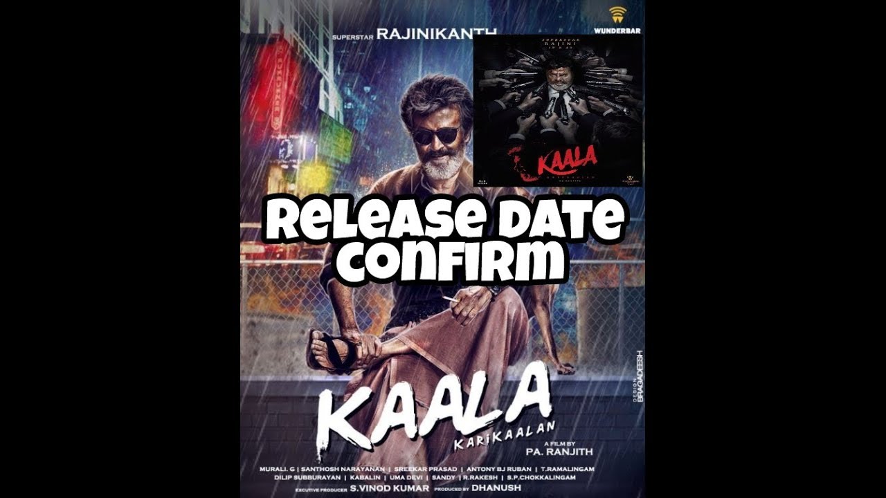 Kaala Release date confirm | Rajnikant| Dhanush|