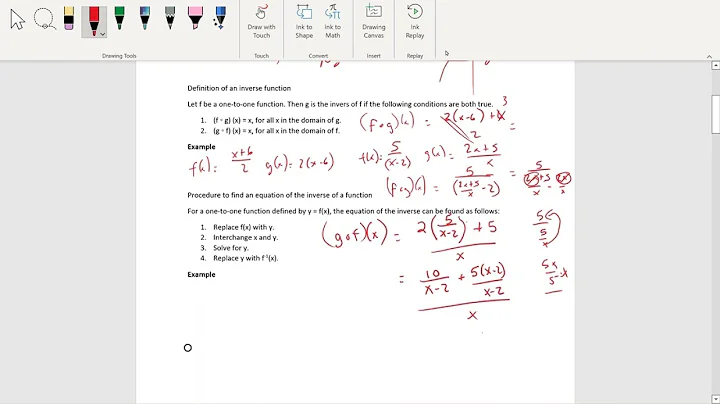 Section 4.1: Inverse Functions: NWFSC