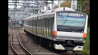 JR東日本中央線E233系0番台八トタT32編成 快速東京行き 武蔵小金井〜東京間走行音