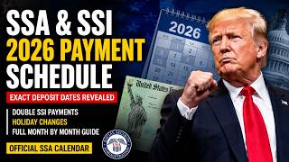 SSA & SSI 2026 Payment Schedule Revealed! Exact Deposit Dates, Double SSI Checks & Holiday Changes
