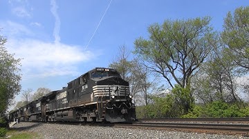 6 NS units bring NS 12R EB on the NS Lurgan Branch