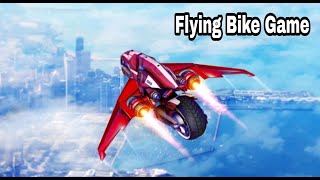 Flying Bike Driving - Water Bike Racing Game screenshot 1