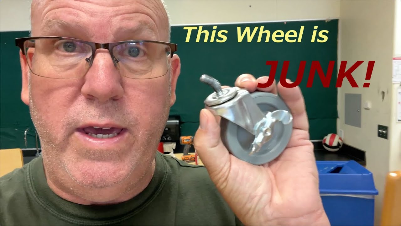 S05E100 Flip Table Madness Replacing Casters on a Flip Table YouTube