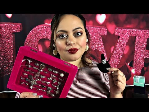 ASMR| "Live" Jewelry Sale Roleplay ~Put a RING on it~