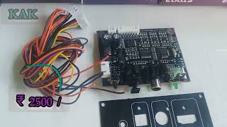 Mini decoder inbuilt USB and Bluetooth remote kit #dolby #dts stock available