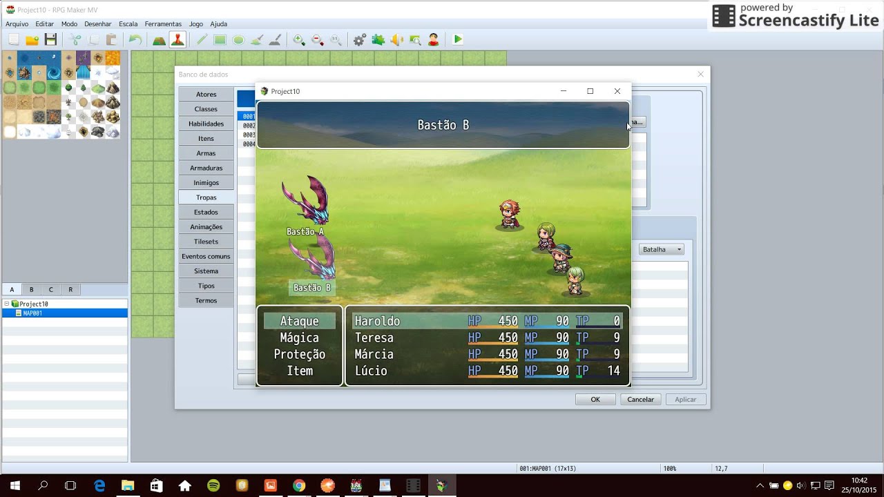 Sistema de Batalha RPG Maker MV - Parte 2 - YouTube
