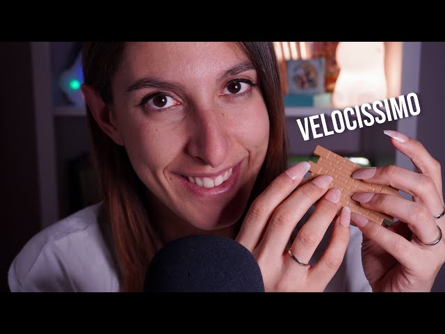 ULTRA FAST & AGGRESSIVE 💨 Unghie lunghe 💅 ASMR ita