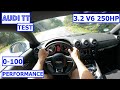 2007 Audi TT 3.2 FSi 250HP QUATTRO S-LINE | POV Test Drive | 0-100 | Review