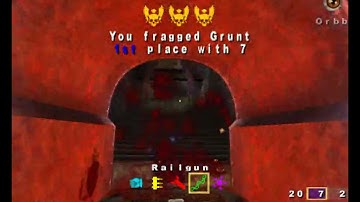 Quake 3 Arena running in PCem (2025)