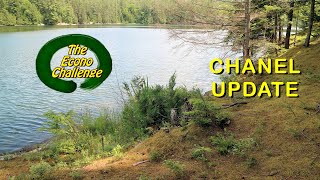 Channel Update, Campsite Visit and Chaga Collection
