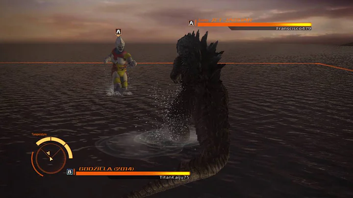 Godzilla (PS4) Online VS: Godzilla (2014) vs. Jet-Jaguar