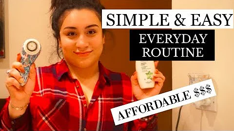 SUPER Simple Skincare Routine 2017/ Get Unready with Me/ DRUGSTORE
