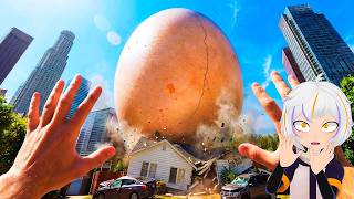 ESTE ES EL HUEVO MAS GRANDE DEL MUNDO | ChuyMine REACCIONA a Buttered Side Down