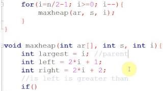 heapsort with c++