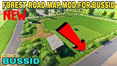 forest road map mod for bussid | mod map bussid | mapas para bus simulator indonesia.
