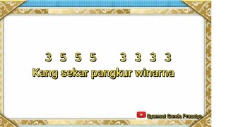 Download Lagu TEMBANG MACAPAT PANGKUR SL. NEM SERAT WULANGREH MP3