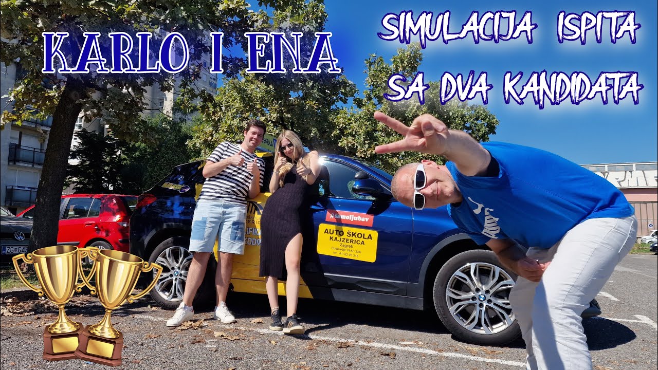 KARLO I ENA  -  SIMULACIJA ISPITA S DVA KANDIDATA