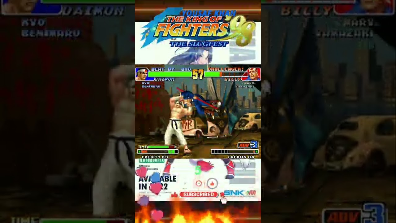 KOF Daimon Death Combo 