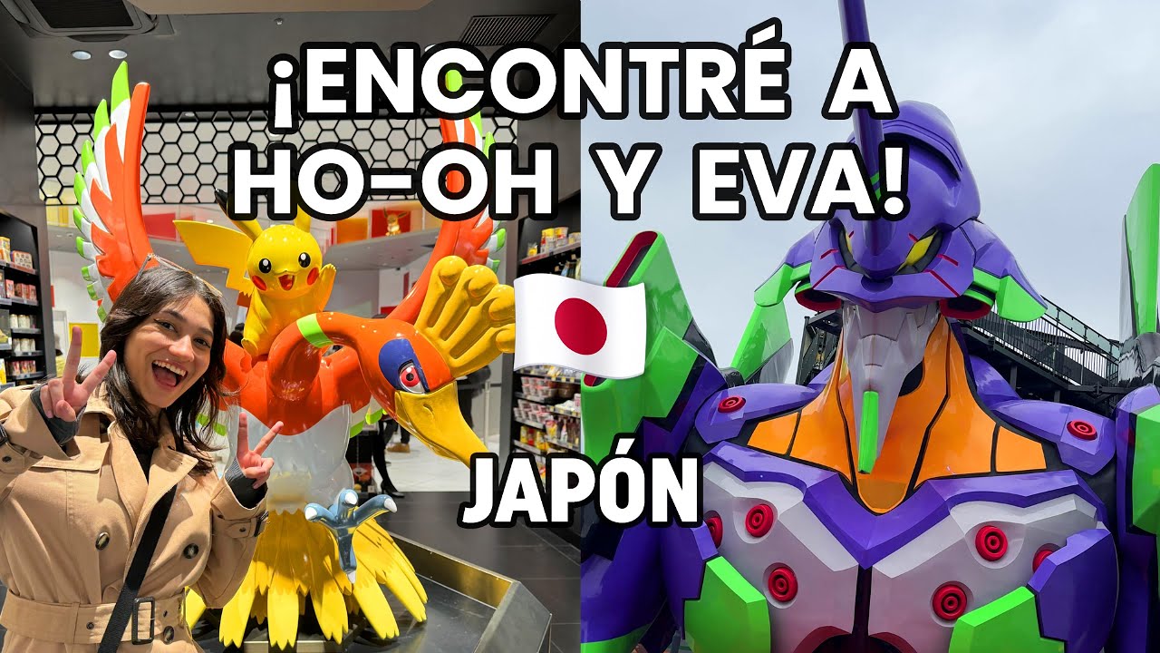 VISITA Estatua REAL de EVANGELION y de POKEMON en JAPÓN | KYOTO | TOEI PARK STUDIO