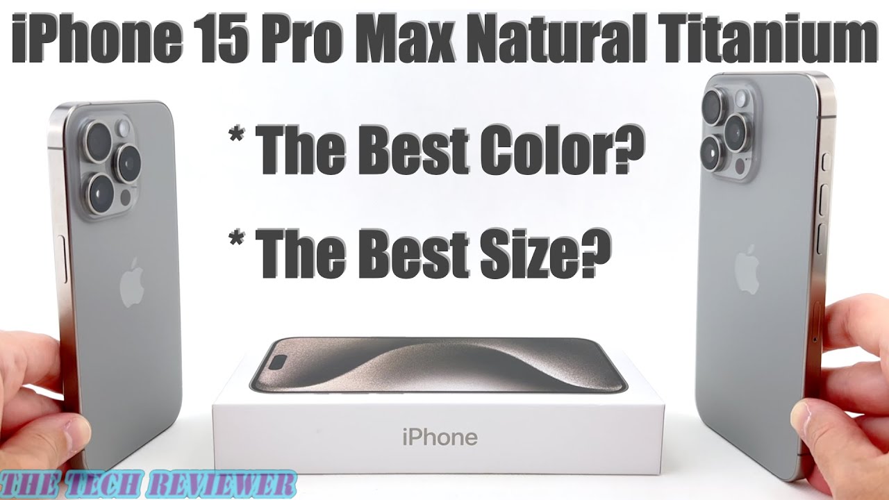 Natural Titanium iPhone 15 Pro Max Unboxing 🤩 By @enfliquecreative ⁣⁣  #iphone15pro #apple #iphone15 #naturaltitanium