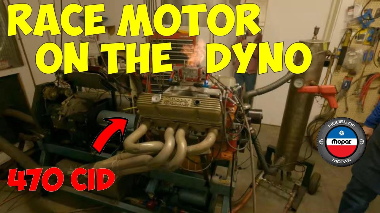 Illinois Storm Engine Dyno | 470 Stroker - YouTube