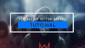 How to make intro text motion graphic with kinemaster