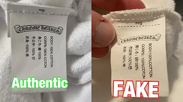 How to legit check any Chrome hearts Tshirt/Hoodie REAL VS FAKE