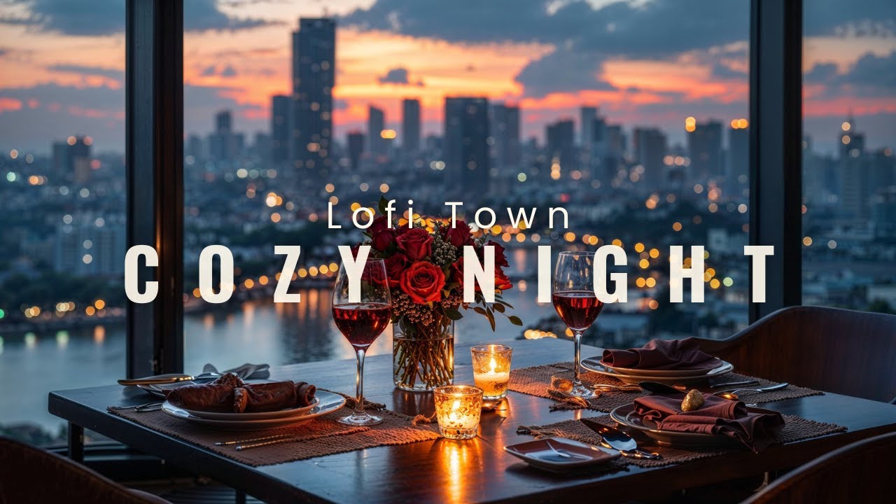 Romantic City Glow | Relaxing Lofi for Quiet Nights