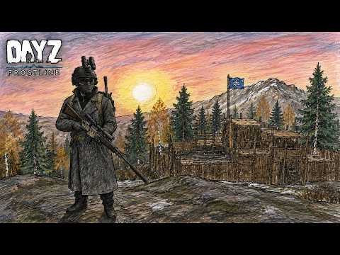 Building an ISLAND FORTRESS on OFFICIAL DayZ SERVERS (Sakhal)