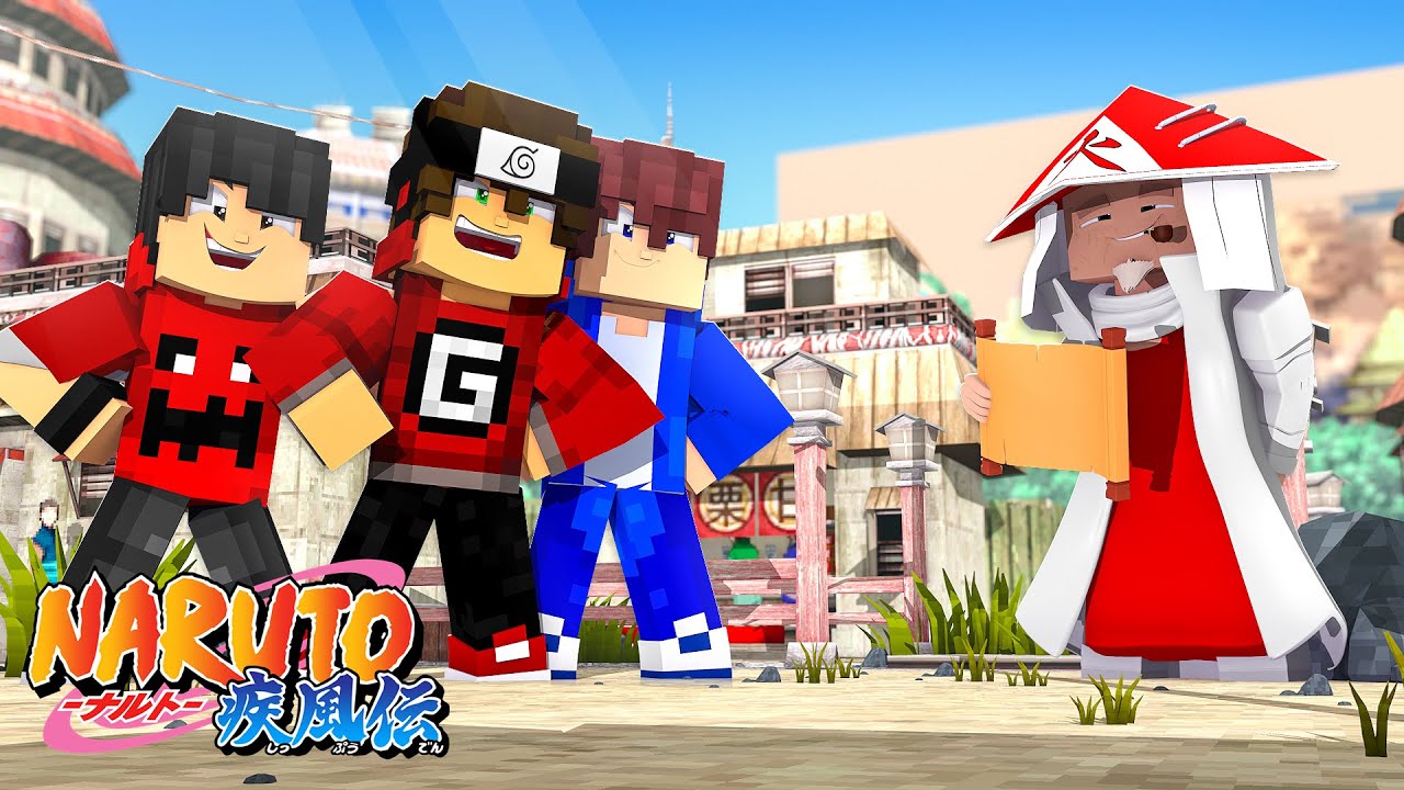 Minecraft: MISSÃO SECRETA DO HOKAGE! NARUTO Ep.7 Guihh ...