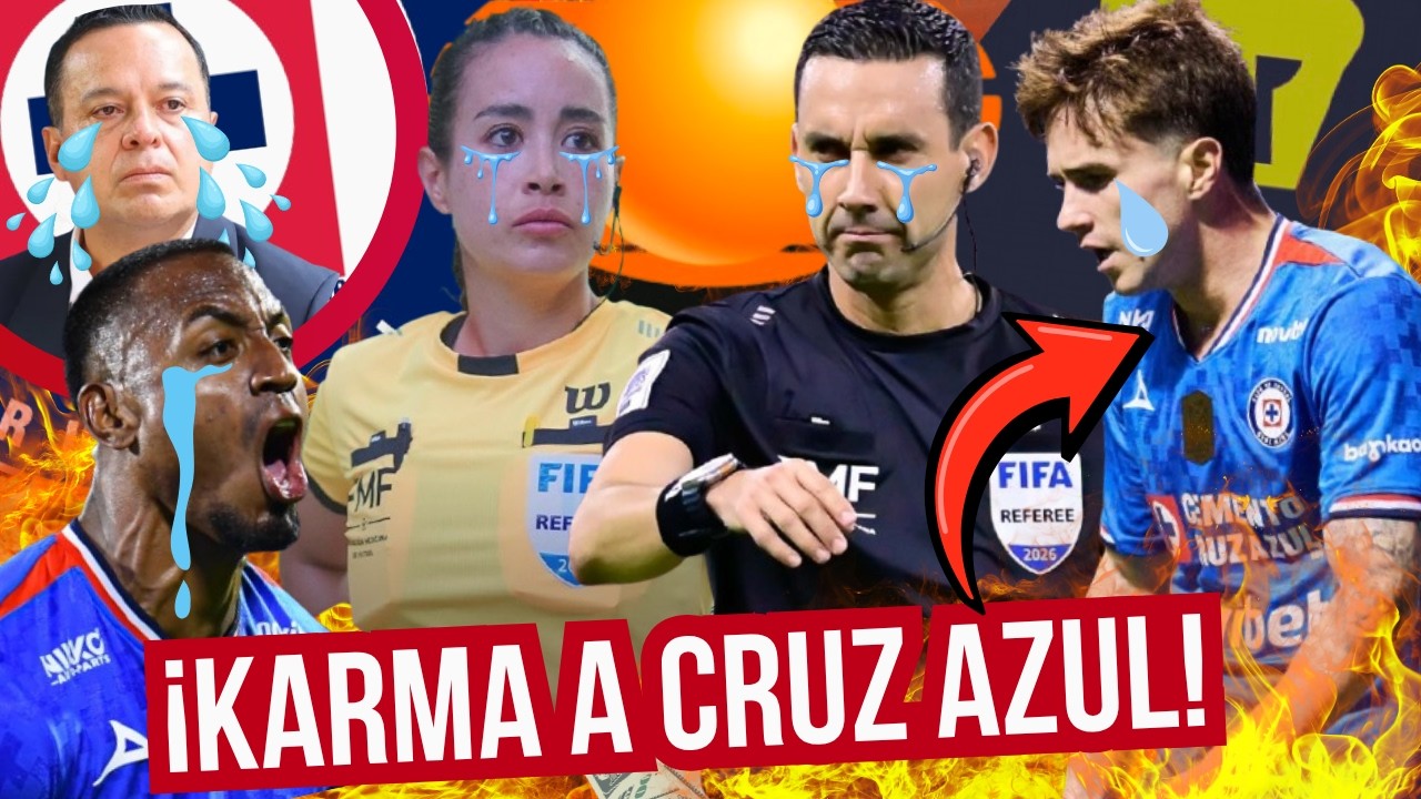 ¡EXPLOTÓ CRUZ AZUL! ¡YA HAY PROTESTA por el ÁRBITRO!