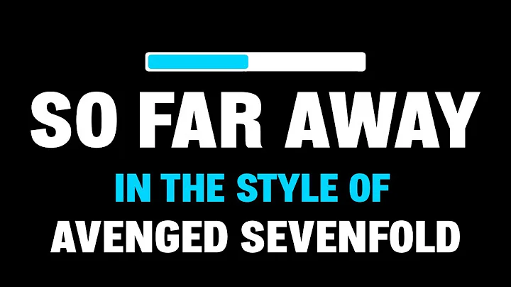Avenged Sevenfold – So Far Away | Karaoke Version | No Vocals + Synced Lyrics