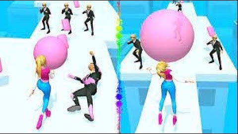 Gum Run 3D Gameplay All Levels iOS, Android Walkthrough Mobile Relaxing Game Update Noob & Pro