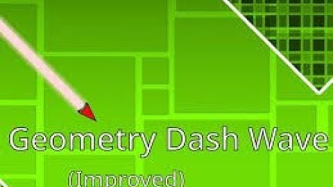 Geometry Dash wave challenge on Scratch